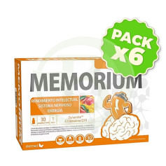 Pack 6x Memorium Total 30 Ampollas Dietmed