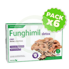 Pack 6x Funghimil Detox 20 Ampollas Dietmed