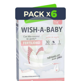 Pack 6x Wish a Baby 30 Cápsulas Dietmed