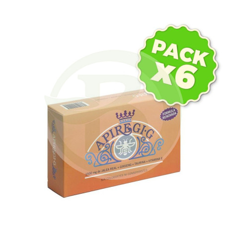 Pack 6x Apiregi G 20 Ampollas Apiregi
