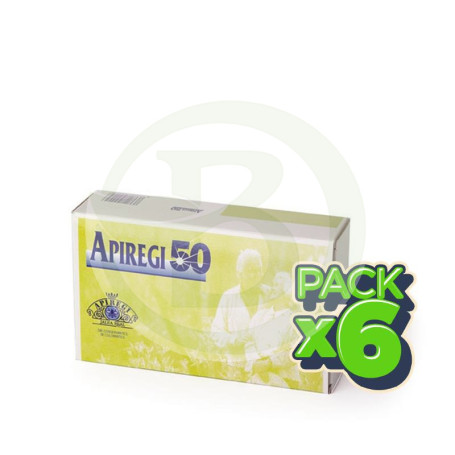 Pack 6x Apiregi 50 24 Ampollas Apiregi