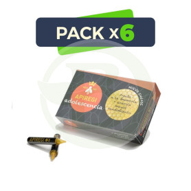 Pack 6x Apiregi Adolescencia 20 Ampollas Apiregi