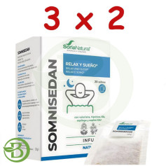 Pack 3x2 Natusor 07 Somnisedán 20 Filtros Soria Natural
