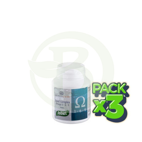 Pack 3x Lipid Complex Omega 3-6-9 125 Perlas Santiveri