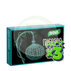 Pack 3x Micosan Immunflu 40 Cápsulas Santiveri
