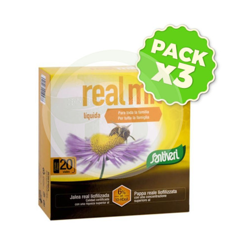 Pack 3x Realmil 20 Viales Santiveri