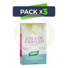 Pack 3x Cola de Caballo 40 Cápsulas Santiveri