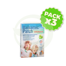 Pack 3x Otosan Parches Bálsamicos Santiveri