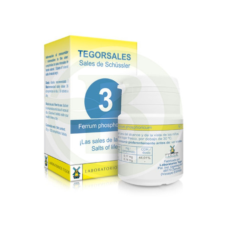 Sales de Schussler 3 (FeP) Tegor