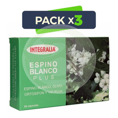 Pack 3x Espino Blanco Plus Integralia