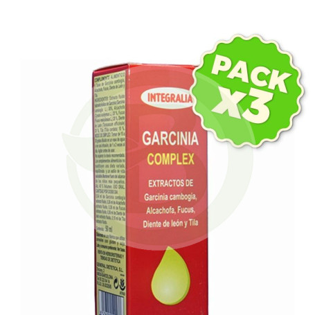 Pack 3x Garcinia Cambogia Complex 50Ml. Integralia