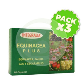 Pack 3x Equinacea Plus Cápsulas Integralia
