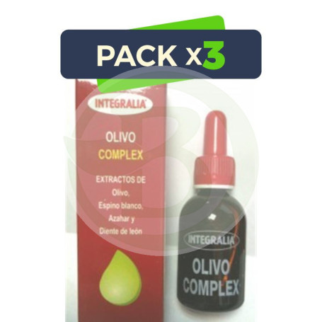 Pack 3x Olivo Complex 50Ml. Integralia