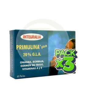 Pack 3x Primulina Plus 60 Perlas Integralia