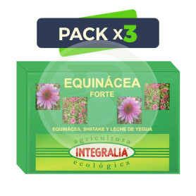 Pack 3x Equinacea Forte Eco 60 Cápsulas Integralia