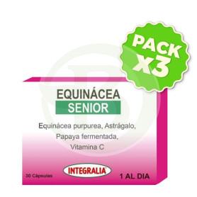Pack 3x Equinacea Senior 30 Cápsulas Integralia