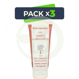 Pack 3x Kleodermis Gel Árnica y Harpagofito 100Ml. Integralia