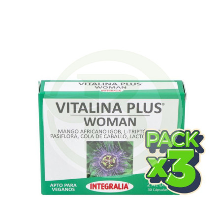 Pack 3x Vitalina Plus Woman 30 Capsulas Integralia