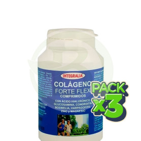 Pack 3x Colageno Forte Flex 120 Comprimidos Integralia