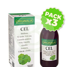 Pack 3x Cel Originalia Jarabe 500Ml Integralia