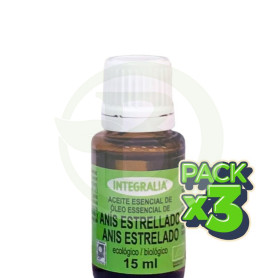 Pack 3x Aceite Esencial De Anís Estrellado Eco 15Ml Integralia