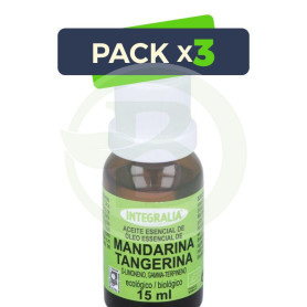 Pack 3x Aceite Esencial De Mandarina Eco 15Ml Integralia