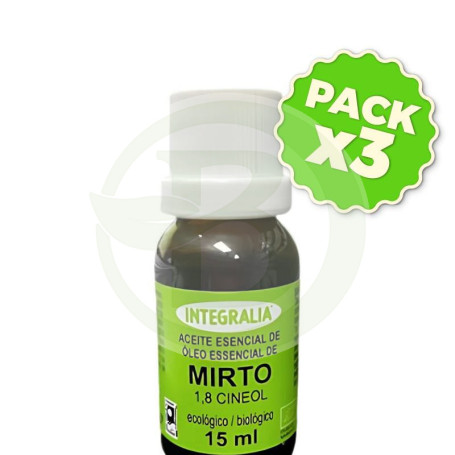 Pack 3x Aceite Esencial De Mirto Eco 15Ml Integralia