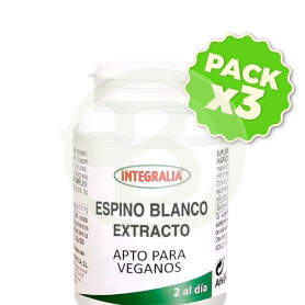 Pack 3x Extracto De Espino Blanco 60 Cápsulas Integralia