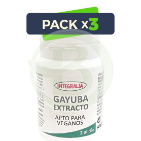 Pack 3x Extracto De Gayuba 60 Cápsulas Integralia