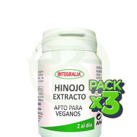Pack 3x Extracto De Hinojo 60 Cápsulas Integralia