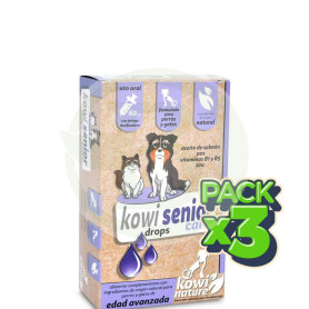 Pack 3x Kowi Senior Care, 60 Ml Kowi Nature