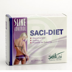 Sline Control Saci-Diet 60 Cápsulas Sakai