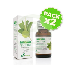 Pack 2x Aceite Esencial de Menta Soria Natural