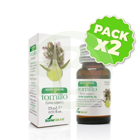 Pack 2x Aceite Esencial de Tomillo Soria Natural