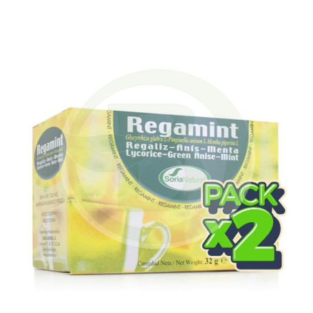 Pack 2x Infusiones de Regamint 20 Filtros Soria Natural