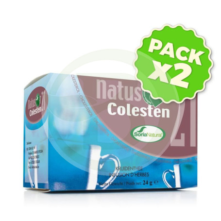 Pack 2x Natusor 21 Colestén 20 Filtros Soria Natural