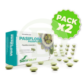 Pack 2x Pasiflora 60 Comprimidos Soria Natural