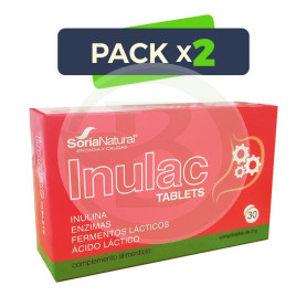 Pack 2x Inulac 30 Comprimidos Soria Natural