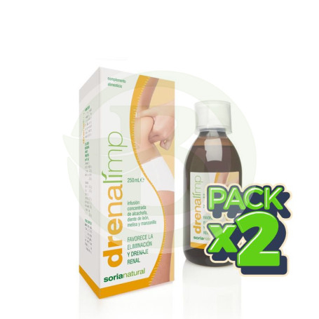 Pack 2x Drenalimp Drenaje 250Ml. Soria Natural