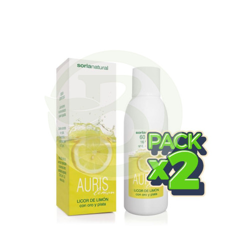 Pack 2x Auris Lemon 60Ml. Soria Natural