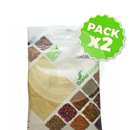 Pack 2x Jengibre Bolsa Soria Natural