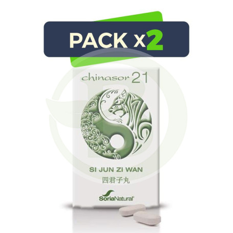 Pack 2x Chinasor 21 Soria Natural