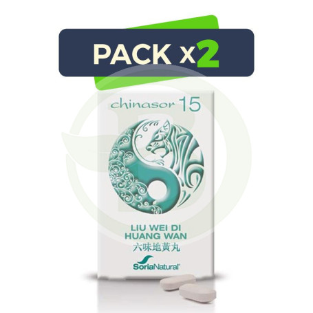 Pack 2x Chinasor 15 Soria Natural