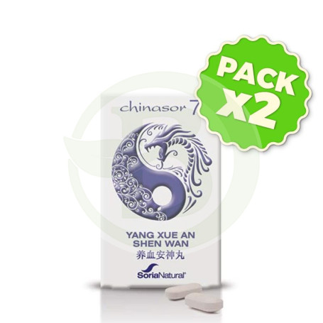 Pack 2x Chinasor 7 Soria Natural
