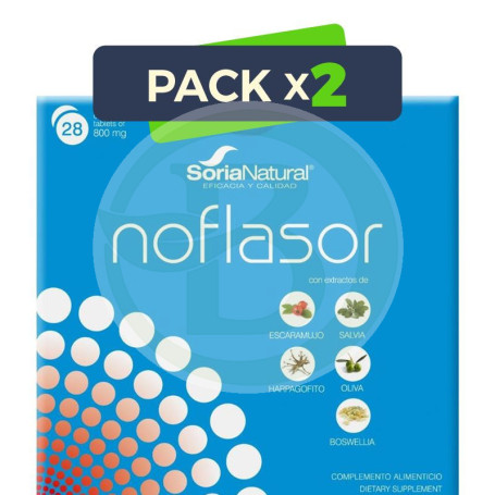 Pack 2x Noflasor 28 Comprimidos Soria Natural