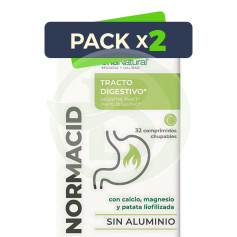 Pack 2x Normacid Citrus 32 Comprimidos Soria Natural