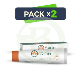Pack 2x Relief Cream Cbd Heat 60Ml. Naturasor