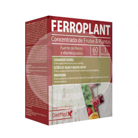 Ferroplant 60 Cápsulas Dietmed