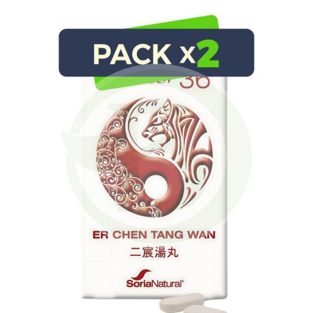 Pack 2x Chinasor 36 Er Chen Tang Wan 30 Comprimidos Soria Natural
