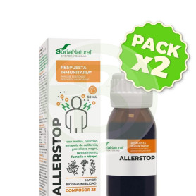 Pack 2x Composor 23 Allerstop 50Ml Soria Natural
